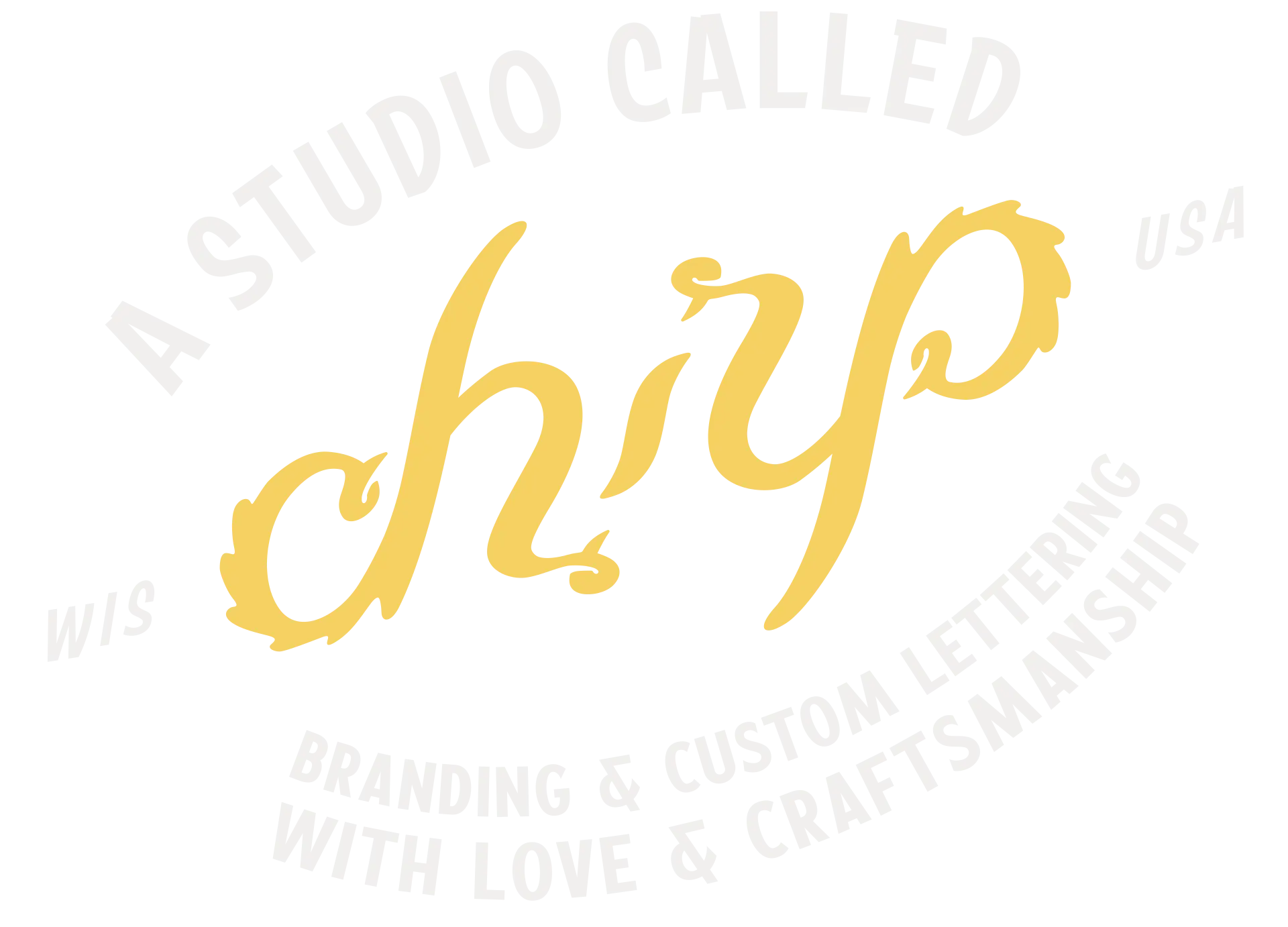 A Studio Called Chirp: Branding and custom lettering with love and craftsmanship